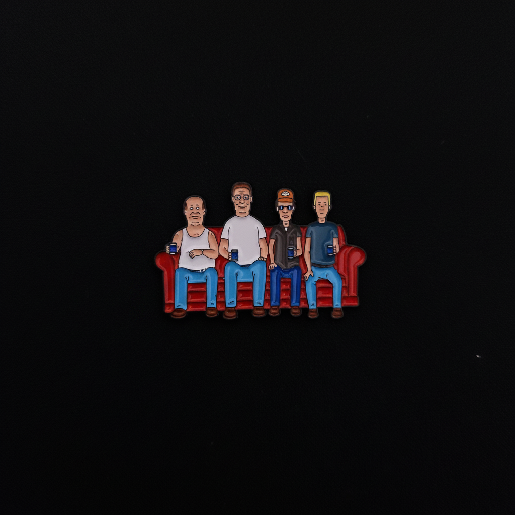 King of the Hill Alley Couch Pin