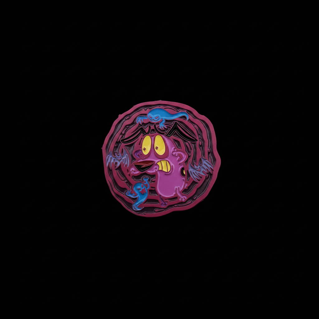 Courage the Cowardly Dog Pin