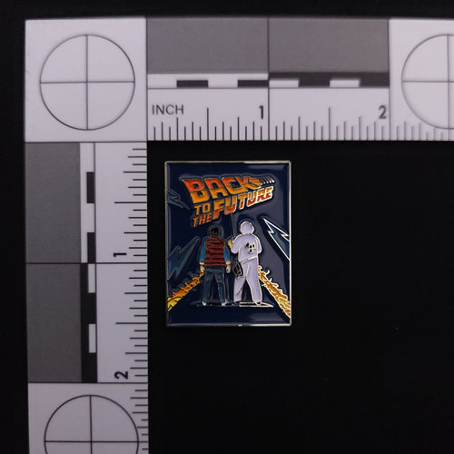 Back to the Future Poster Pin