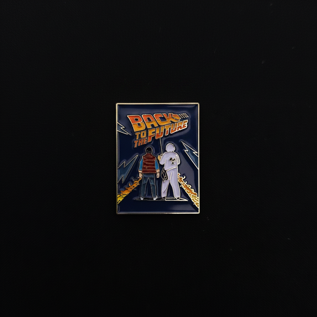 Back to the Future Poster Pin