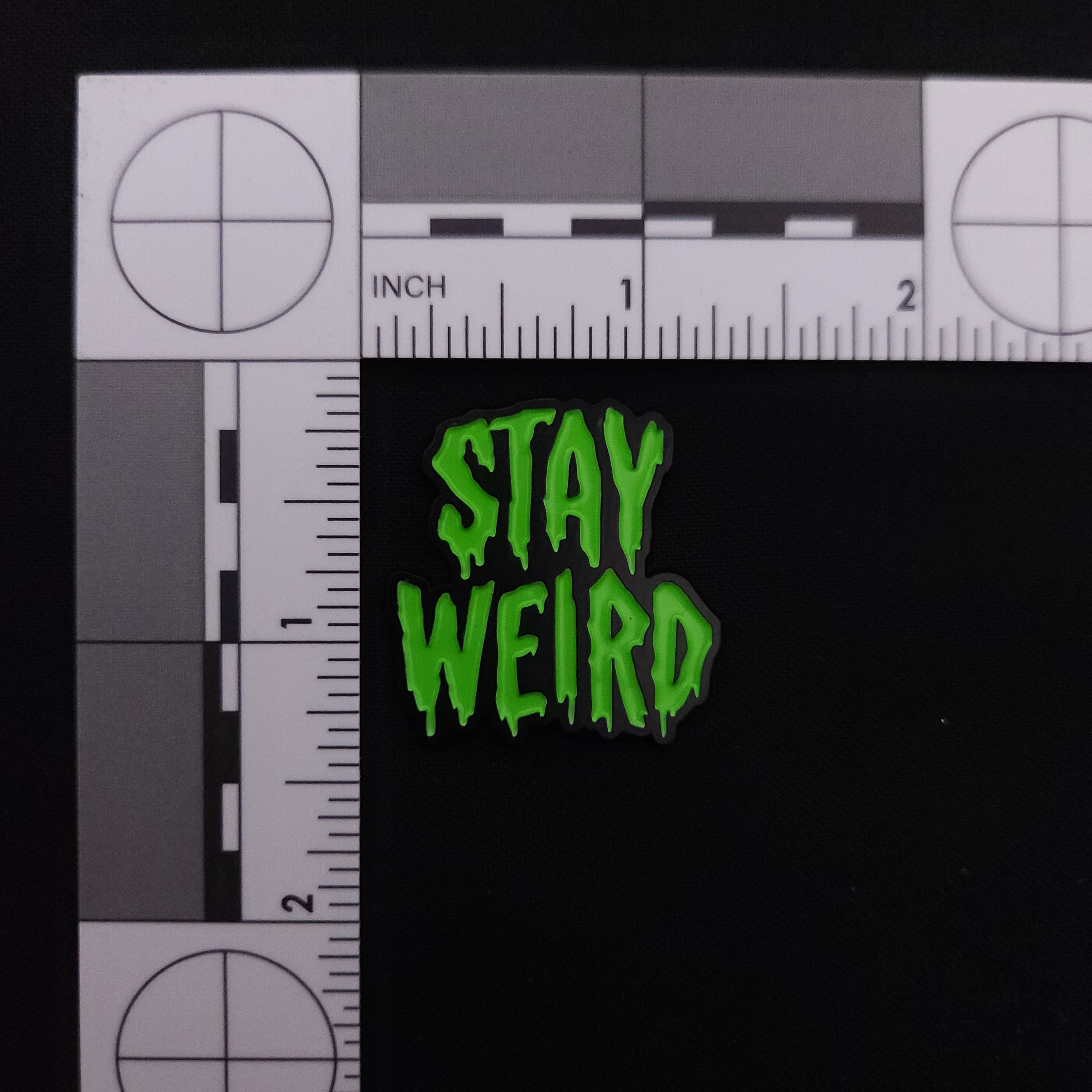 Stay Weird Pin