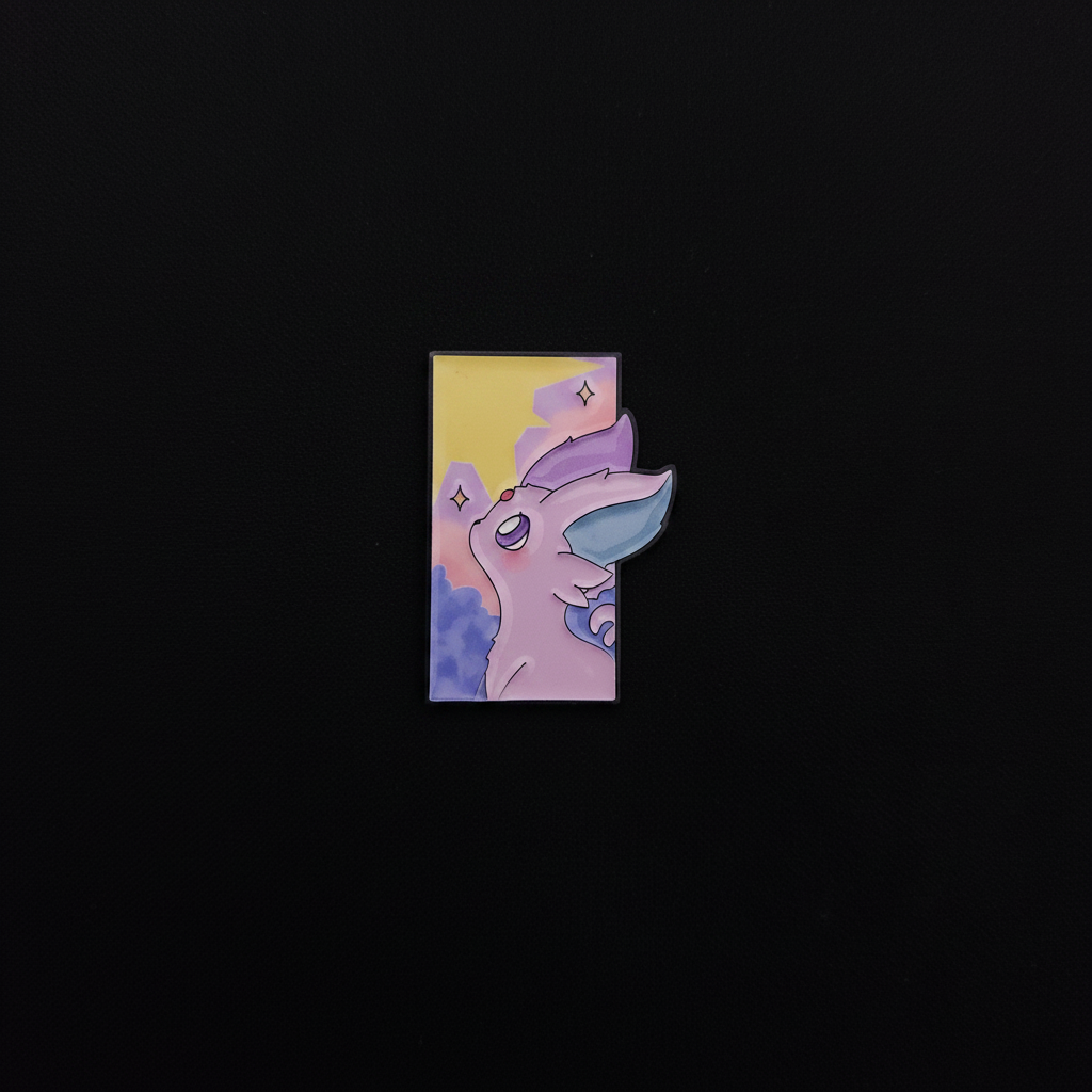 Pokemon Cute Espeon Pin