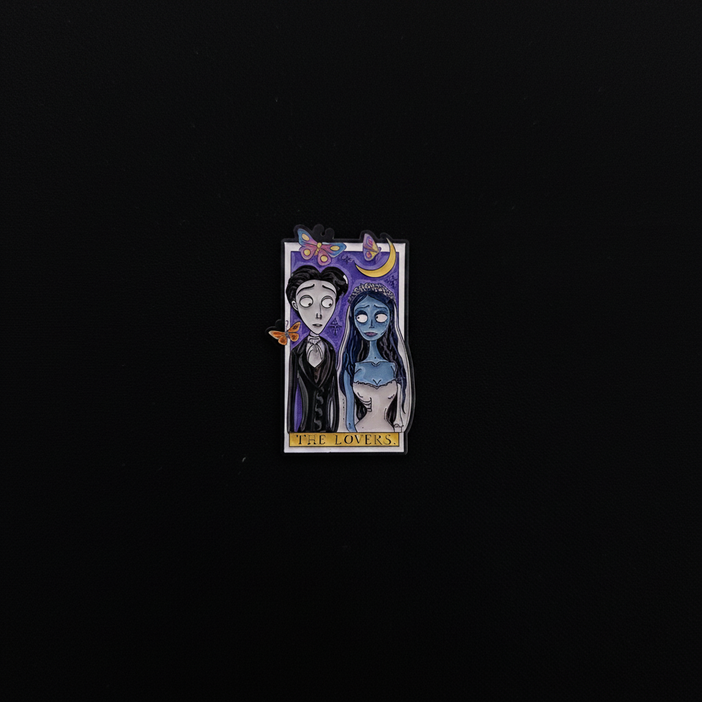 Corpse Bride Tarot The Lovers Card
