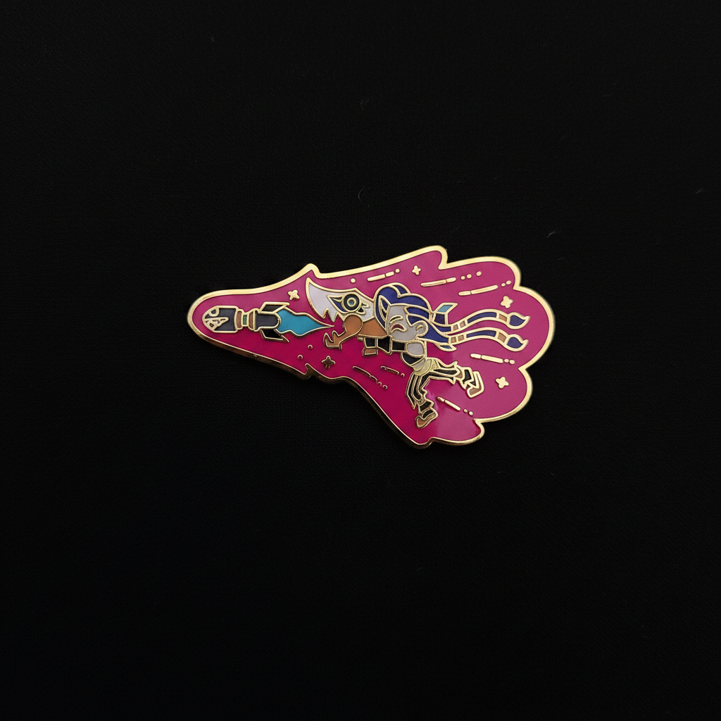 Arcane Jinx Rocket Launcher Pin
