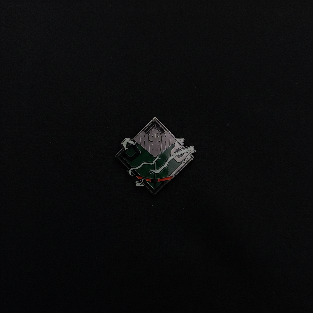 My Hero Academia Deku Costume Pin