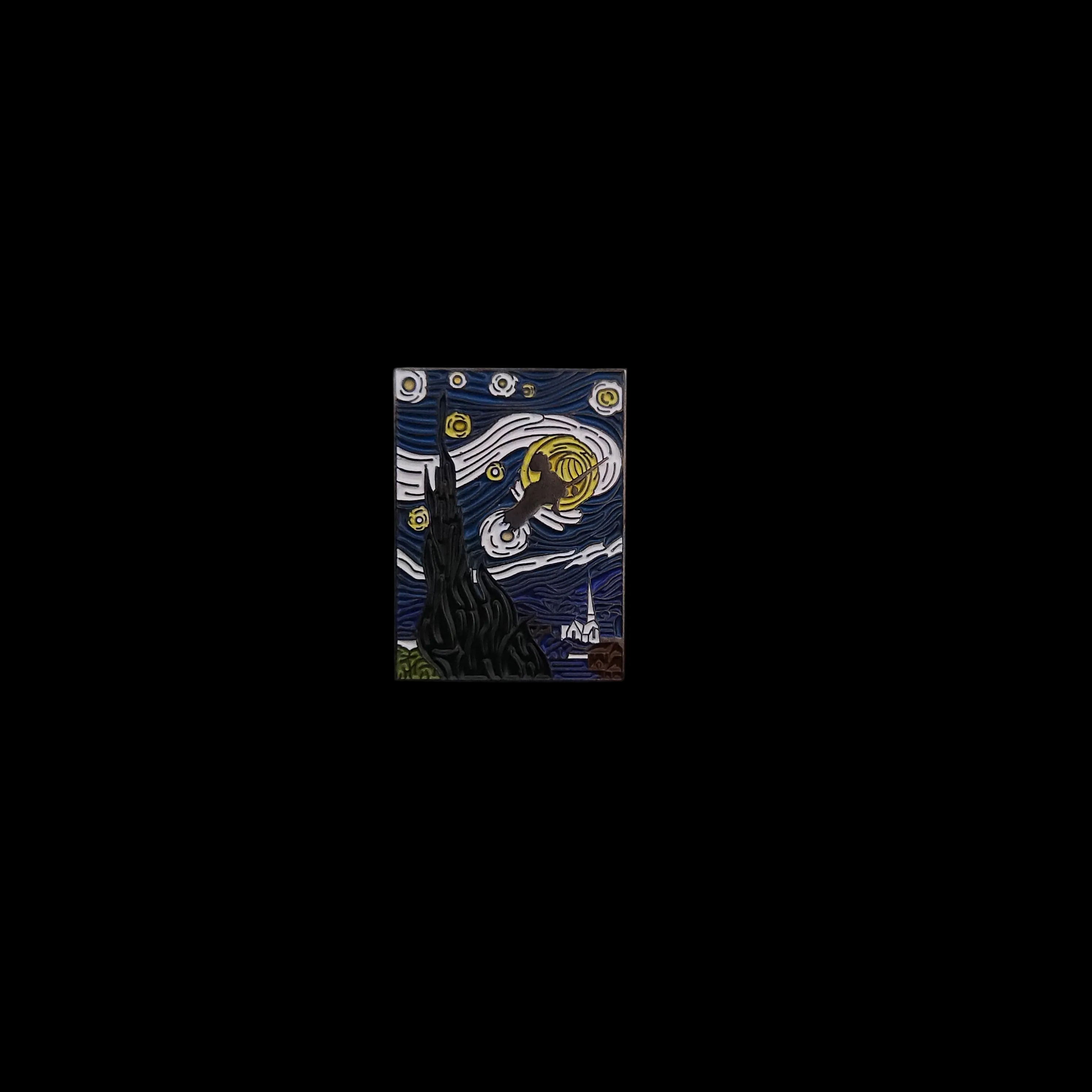 Kiki's Delivery service Starry Night Pin