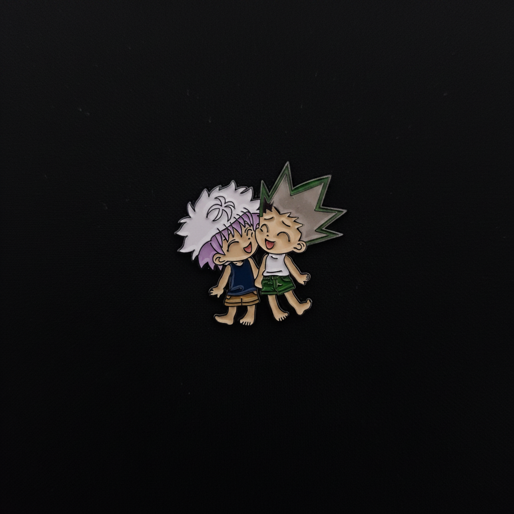 Hunter X Hunter Gon and Killua Chibi Pin
