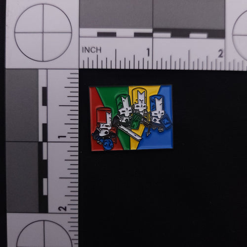 Castle Crashers Knights Pin