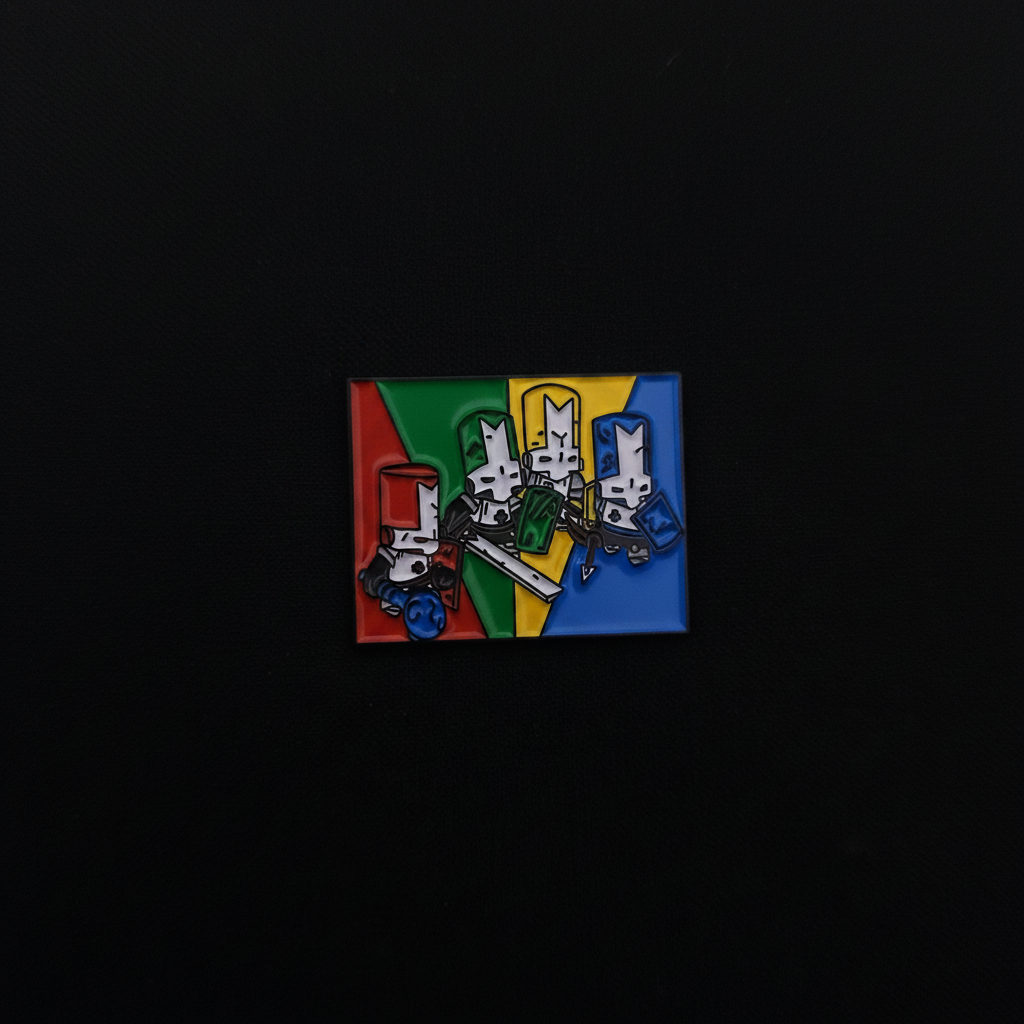 Castle Crashers Knights Pin