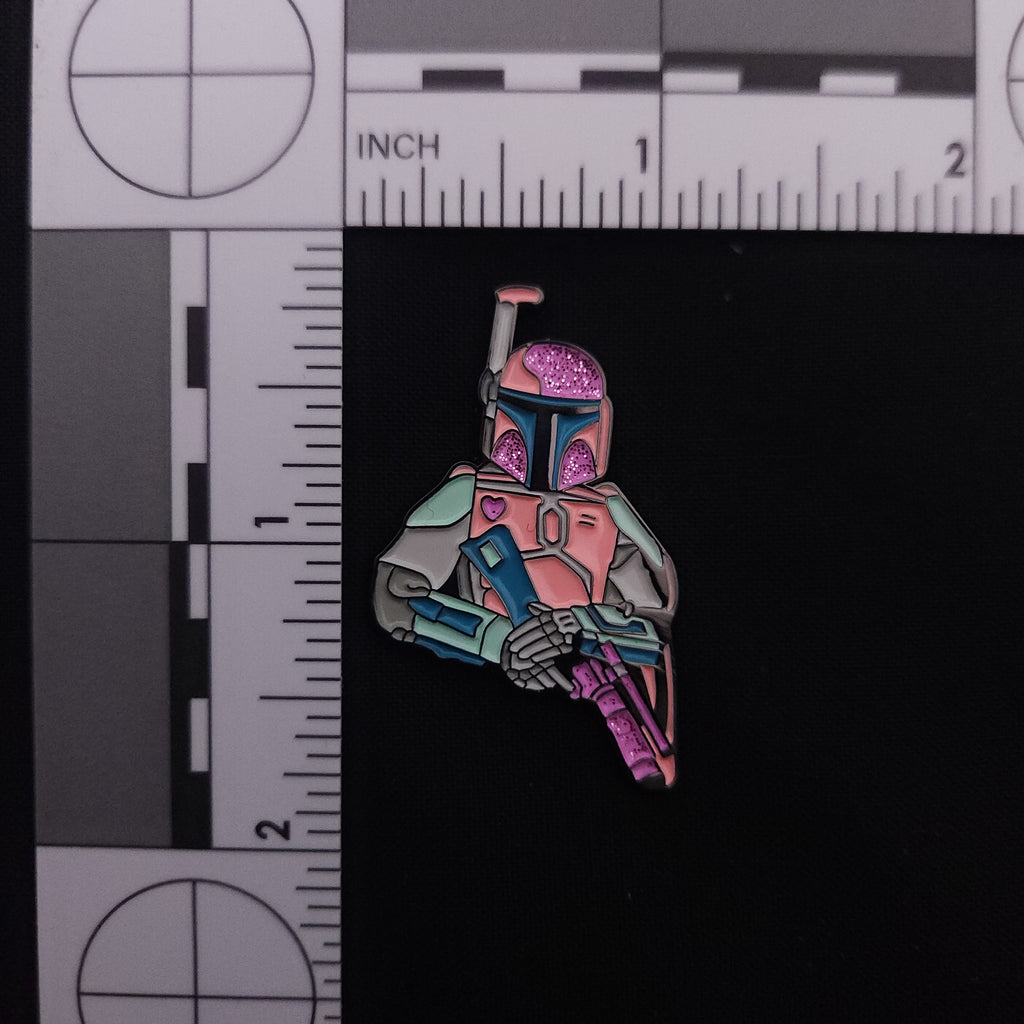 Star Wars Pink Mandolorian Pin