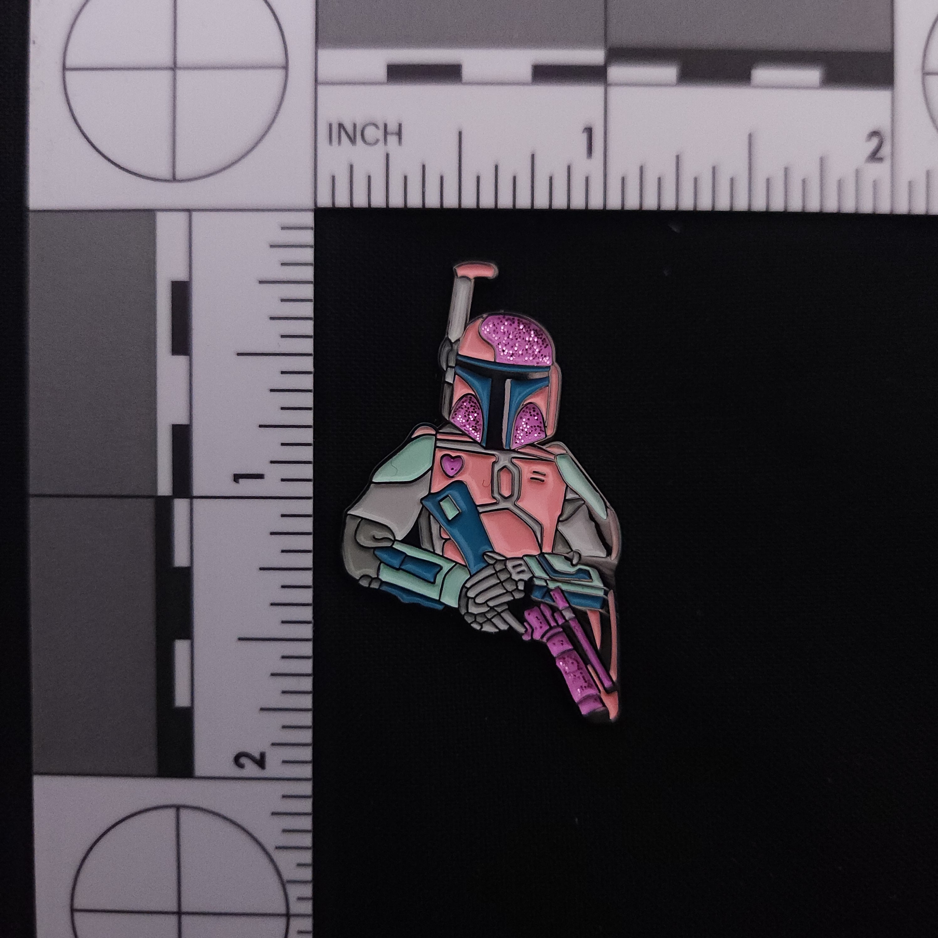 Star Wars Pink Mandolorian Pin