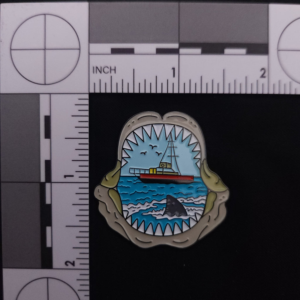 Horror Jaws Pin