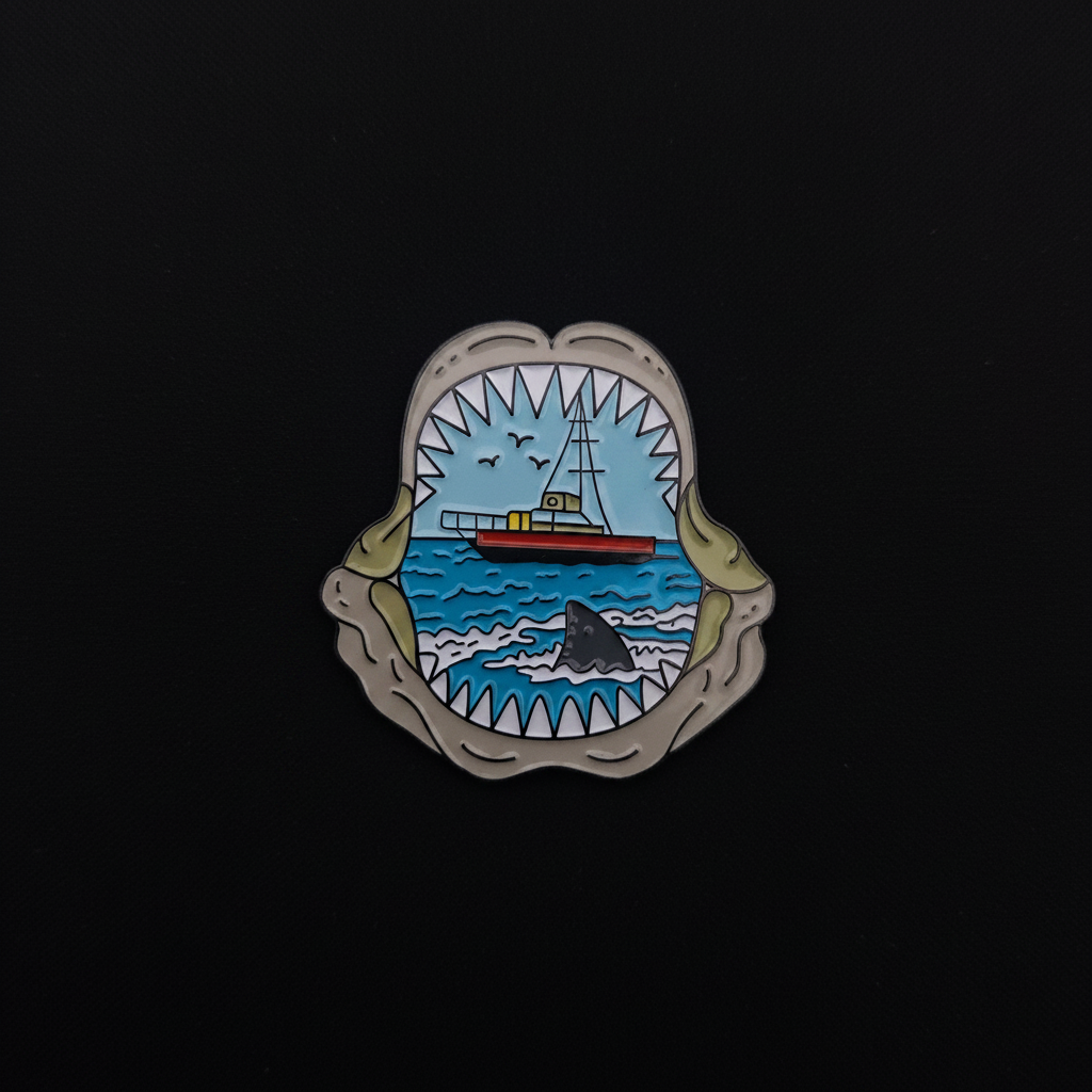 Horror Jaws Pin