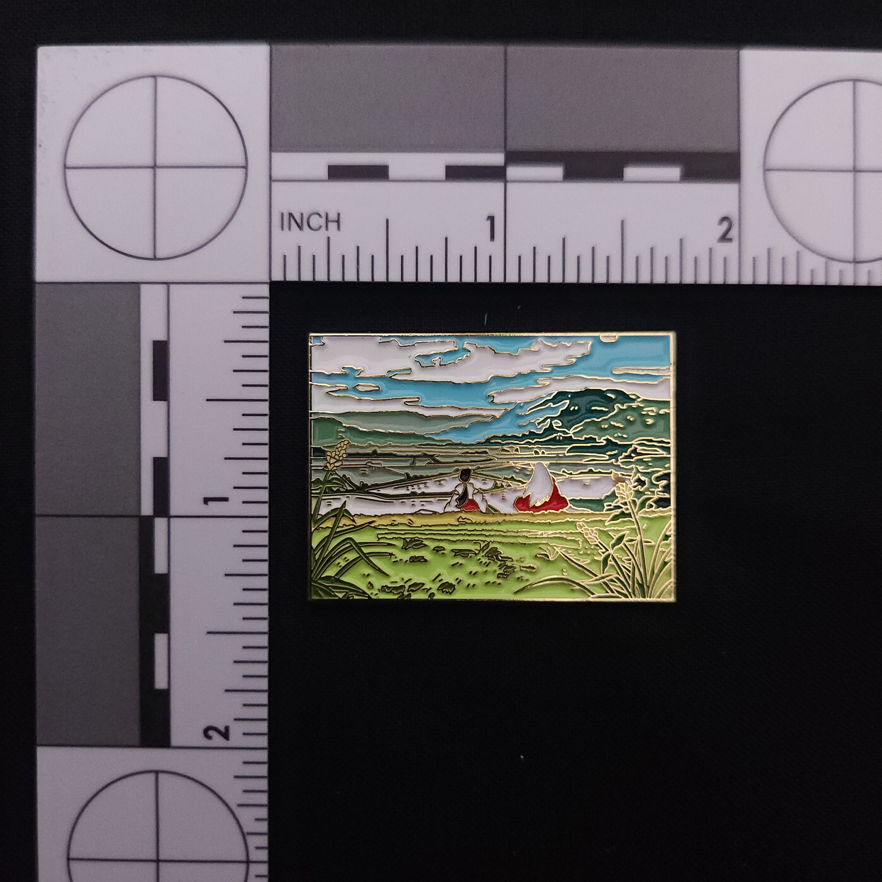 Inuyasha Inuyasha and Kikyo Field Pin