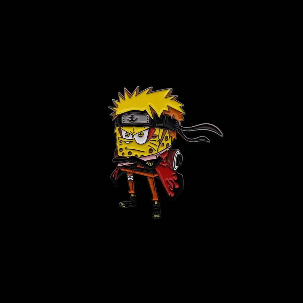 SpongeBob Squarepants Naruto SpongeBob Pin