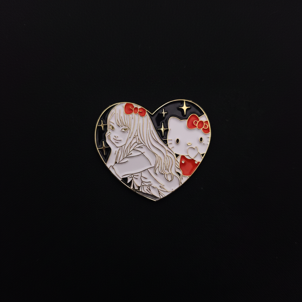 Hello Kitty Crossover Gal Tome and Hello Kitty Pin