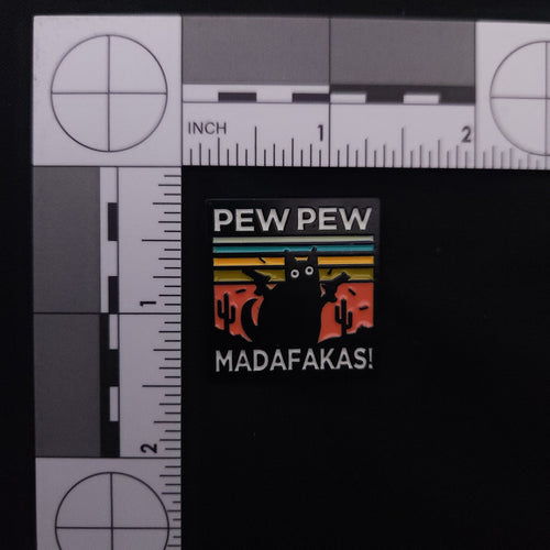 Cats Pew Pew Pin