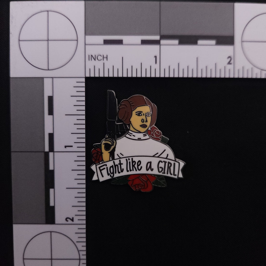 Star Wars Fight Like a Girl Pin