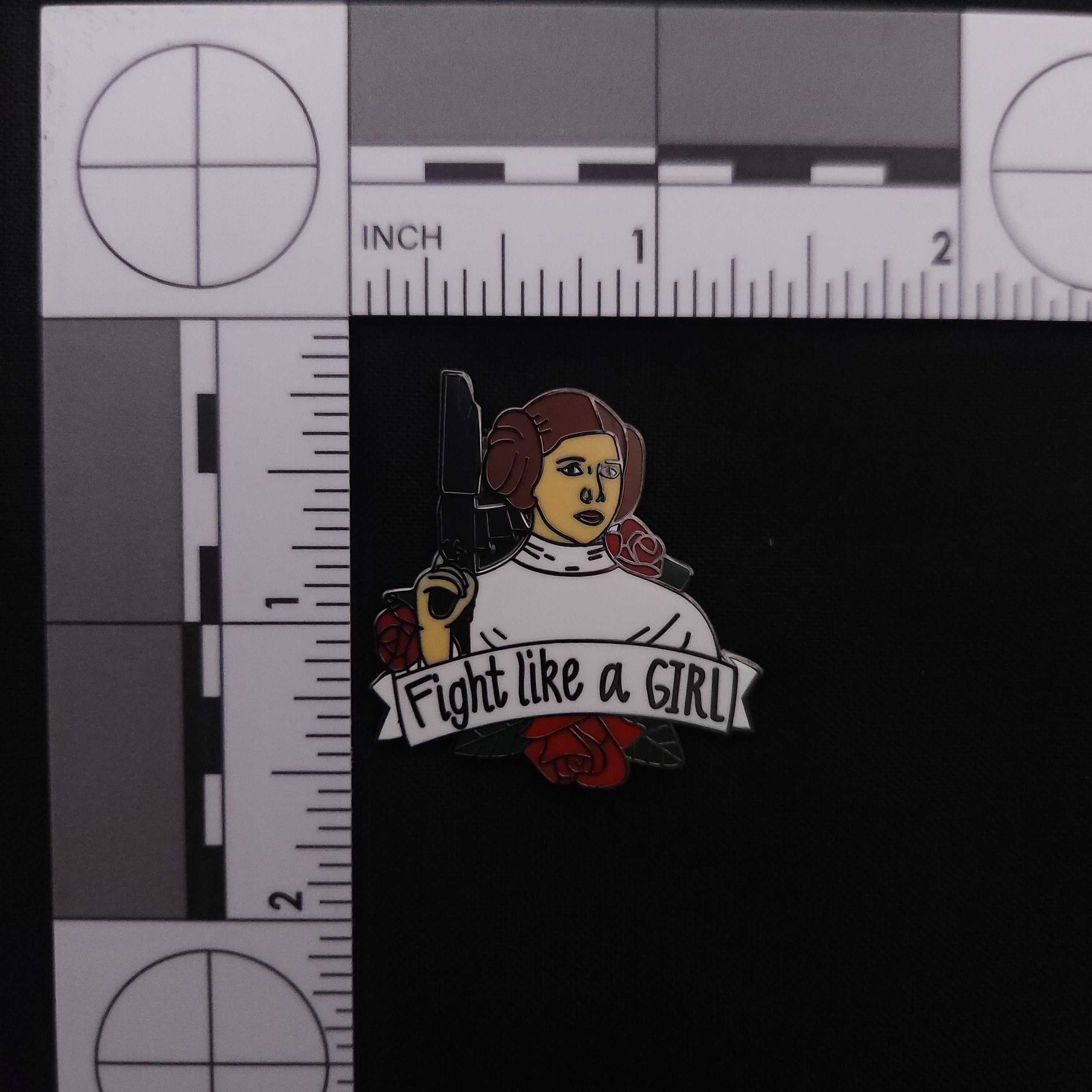 Star Wars Fight Like a Girl Pin