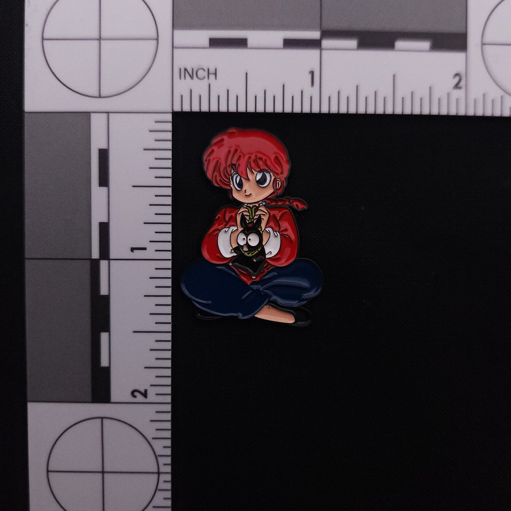 Ranma ½ Ranma Holding P-Chan Pin