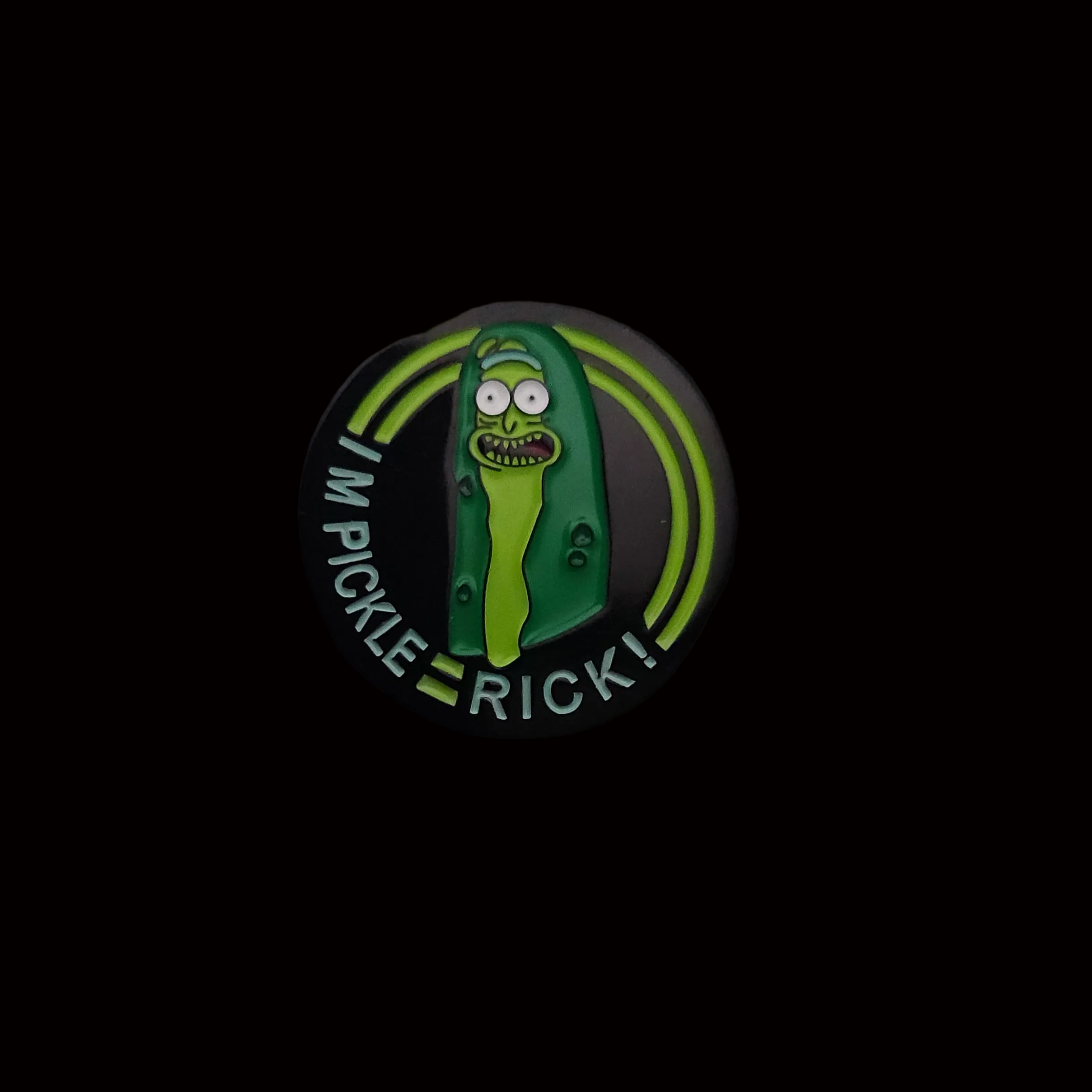 Rick and Morty Pickle Rick Pin