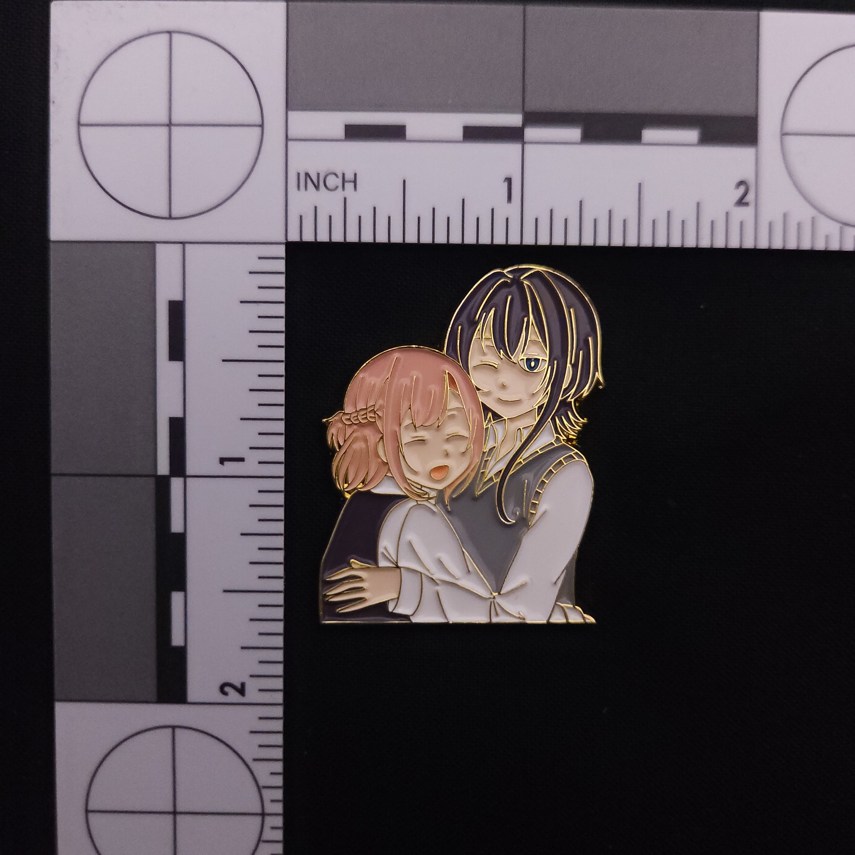 Whisper Me a Love Song Himari and Yori Pin