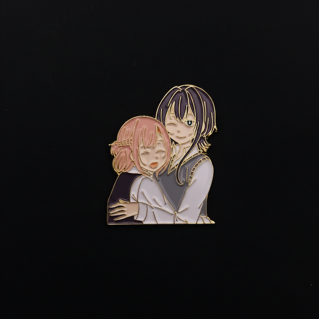 Whisper Me a Love Song Himari and Yori Pin