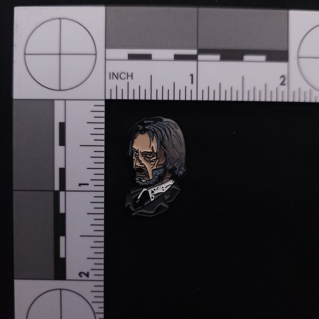John Wick Icon Pin