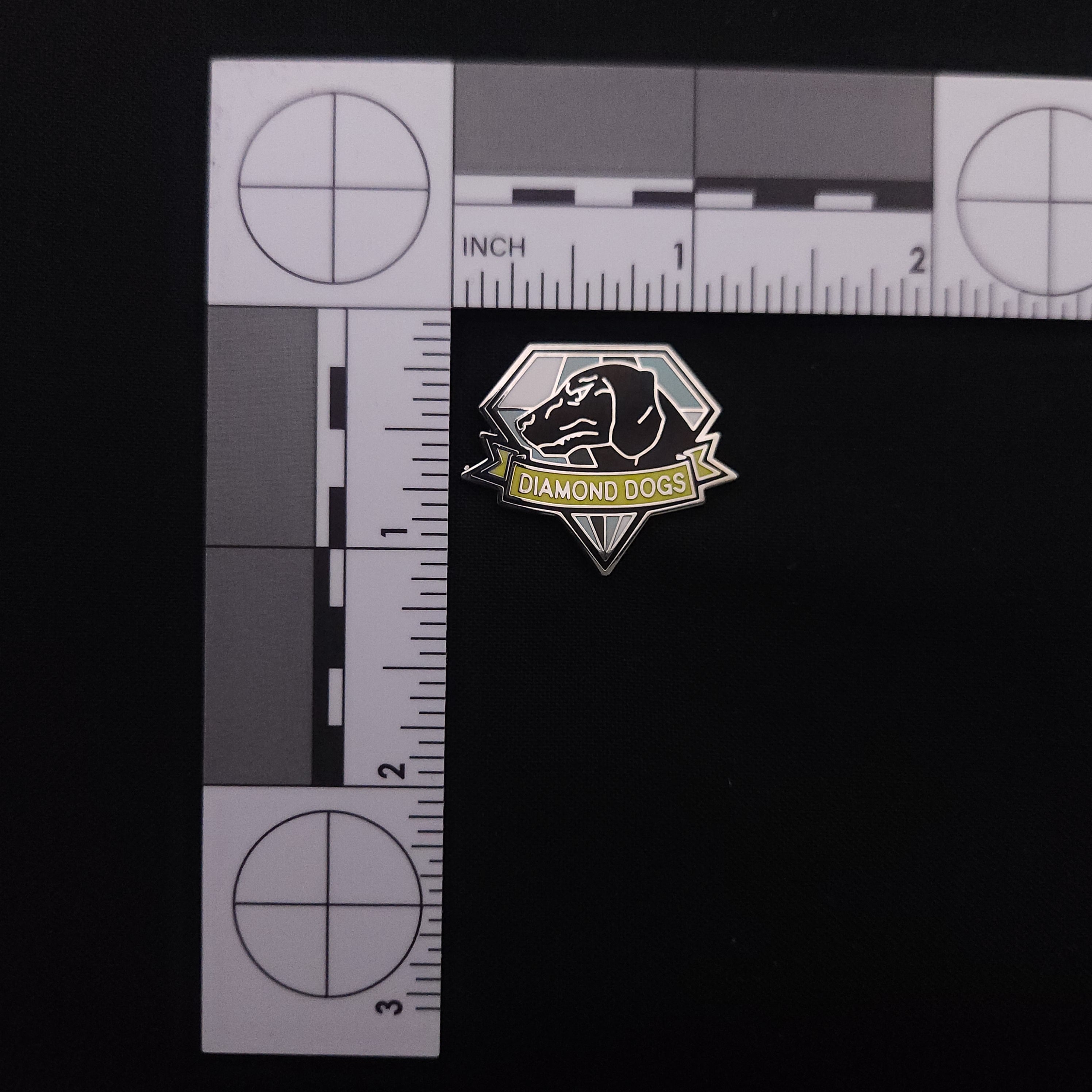 Metal Gear Solid Diamond Dogs Pin