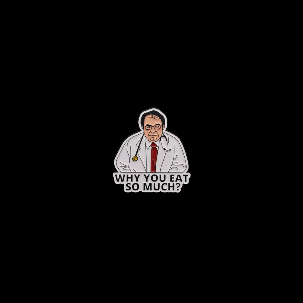 My 600 LBS Life Dr. Nowzaradan Eating Pin