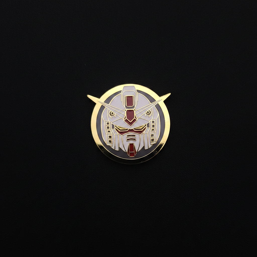 Mobile Suit Gundam RX-78-2 Gold Pin
