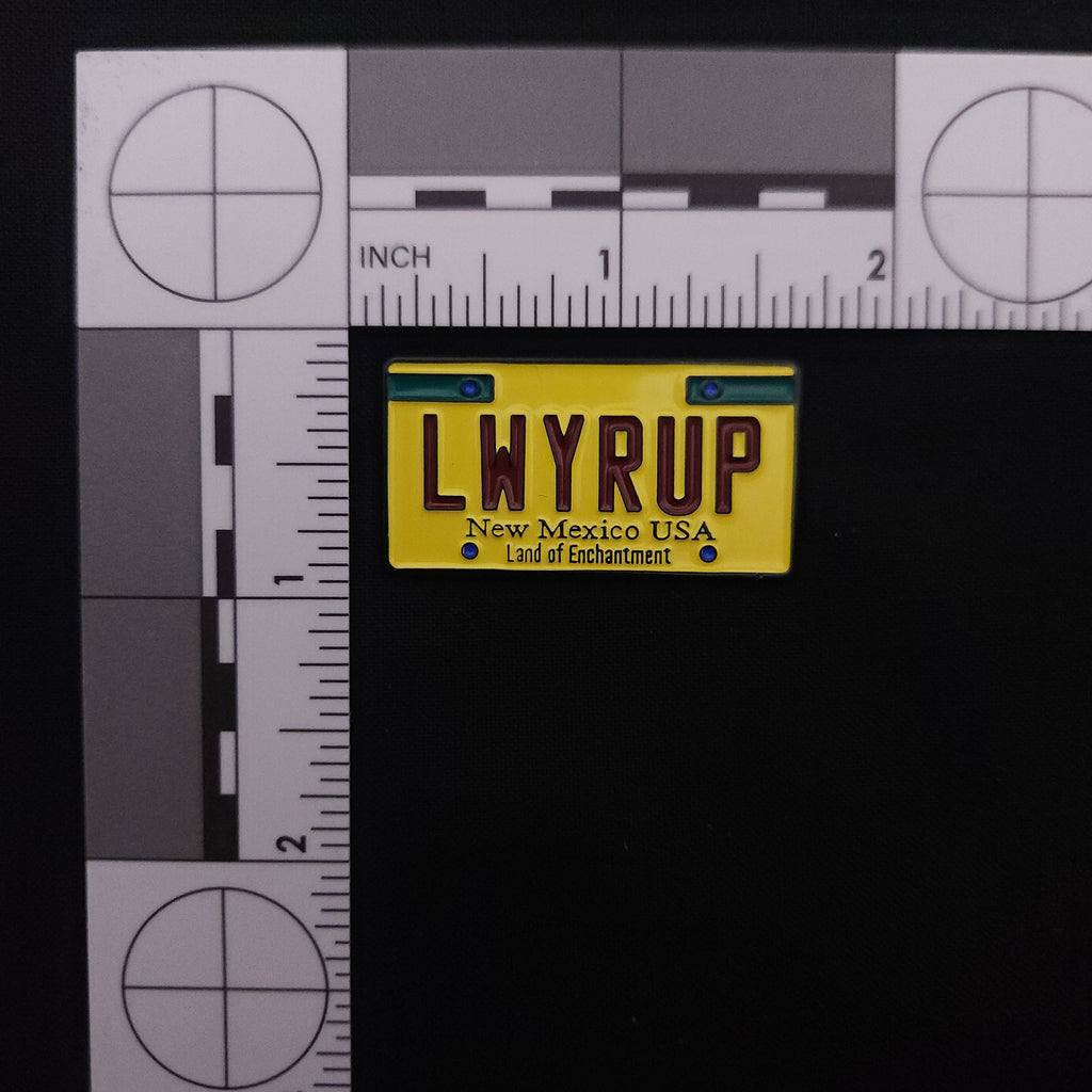Better Call Saul License Plate Pin