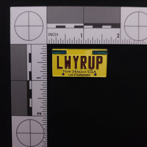 Better Call Saul License Plate Pin