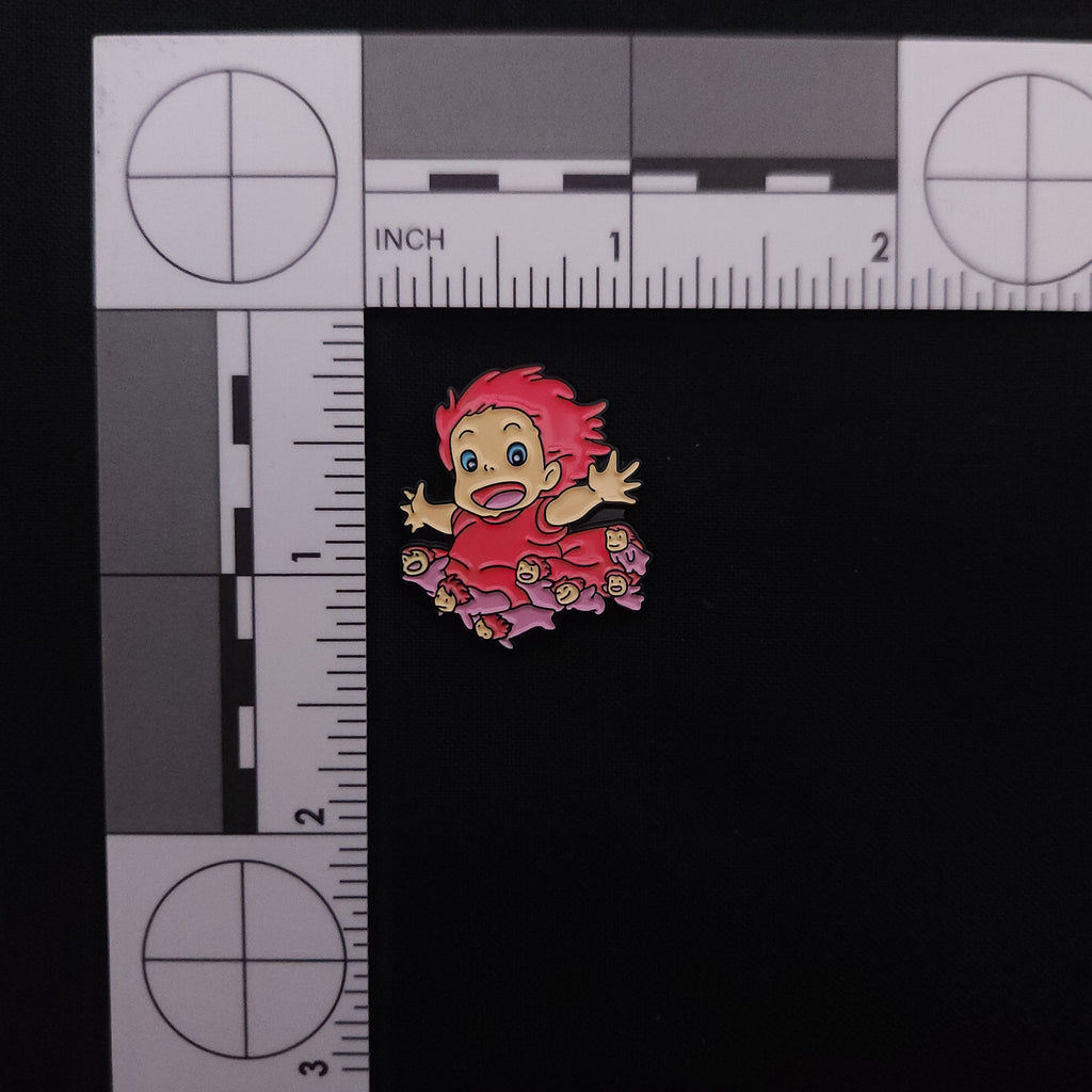 Ponyo and Sister Pin