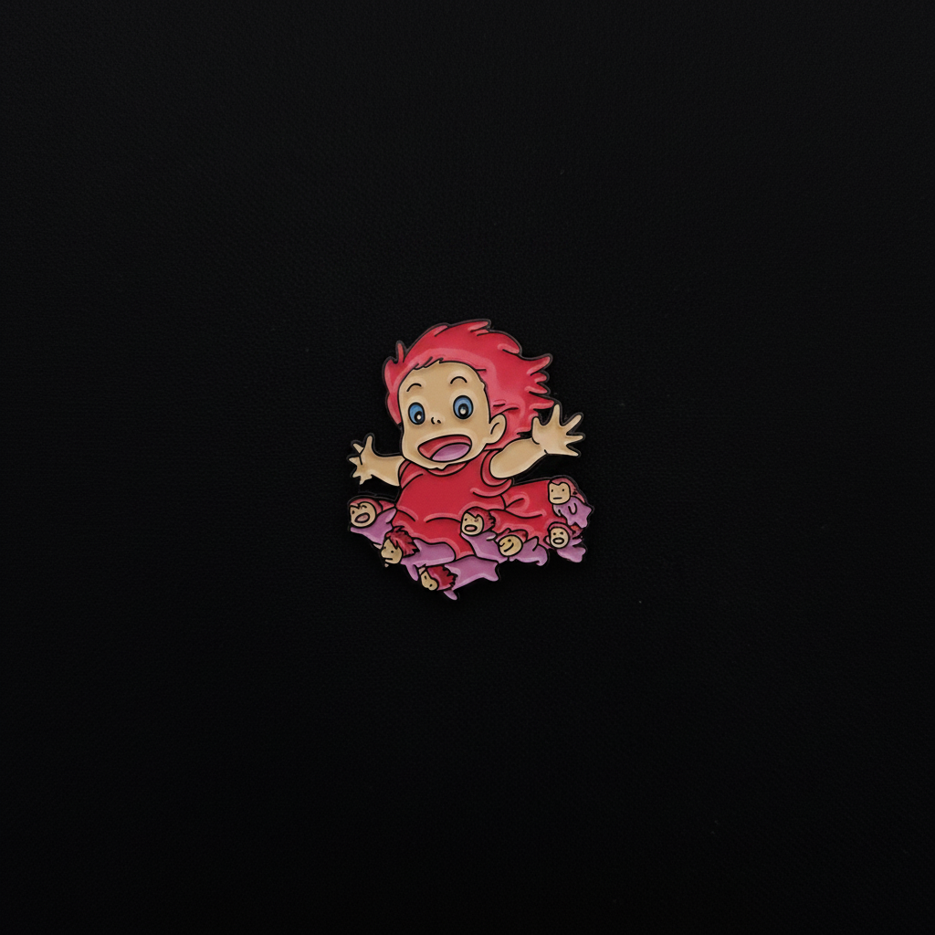 Ponyo and Sister Pin