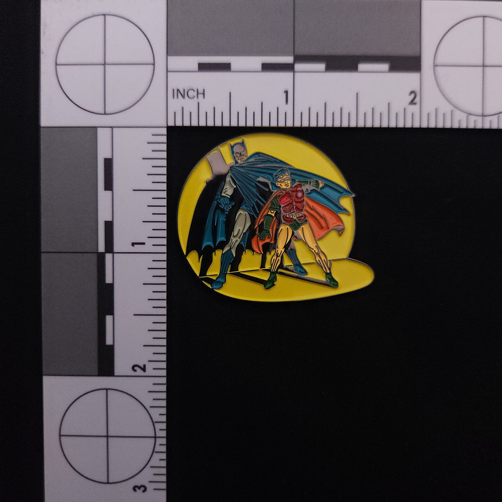 DC Comics Batman and Robin Spotlight Pin