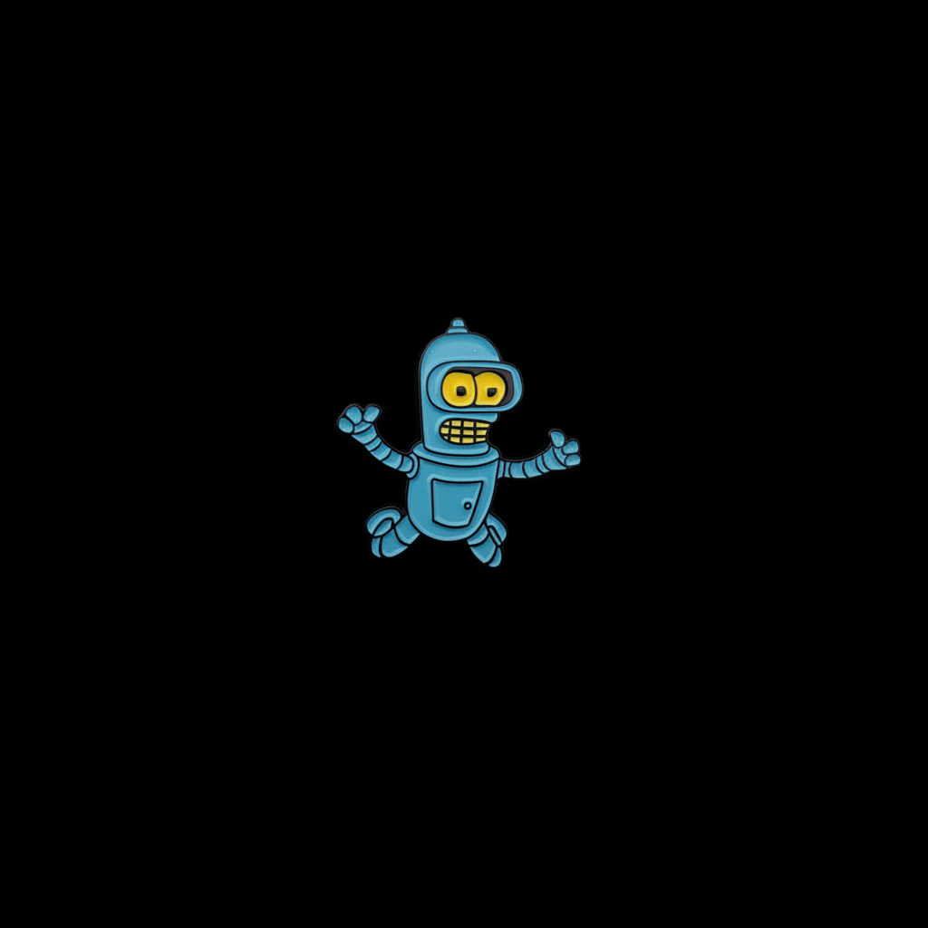 Futurama Baby Bender Pin