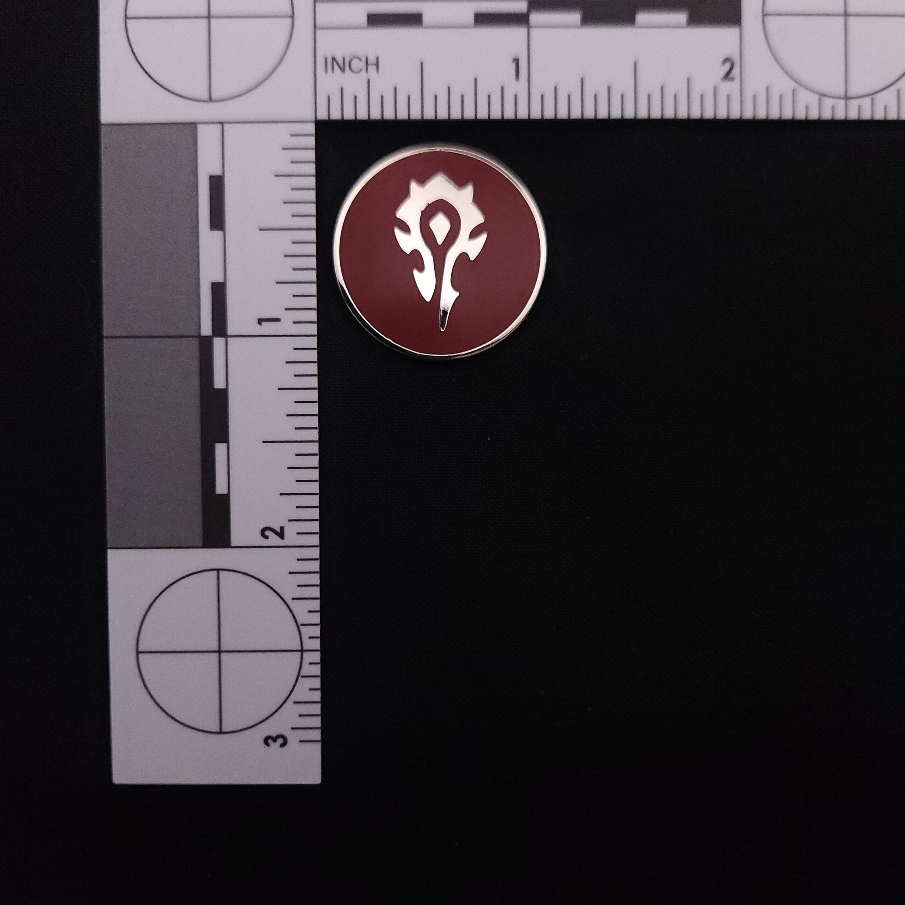 World of Warcraft Horde Shield Pin