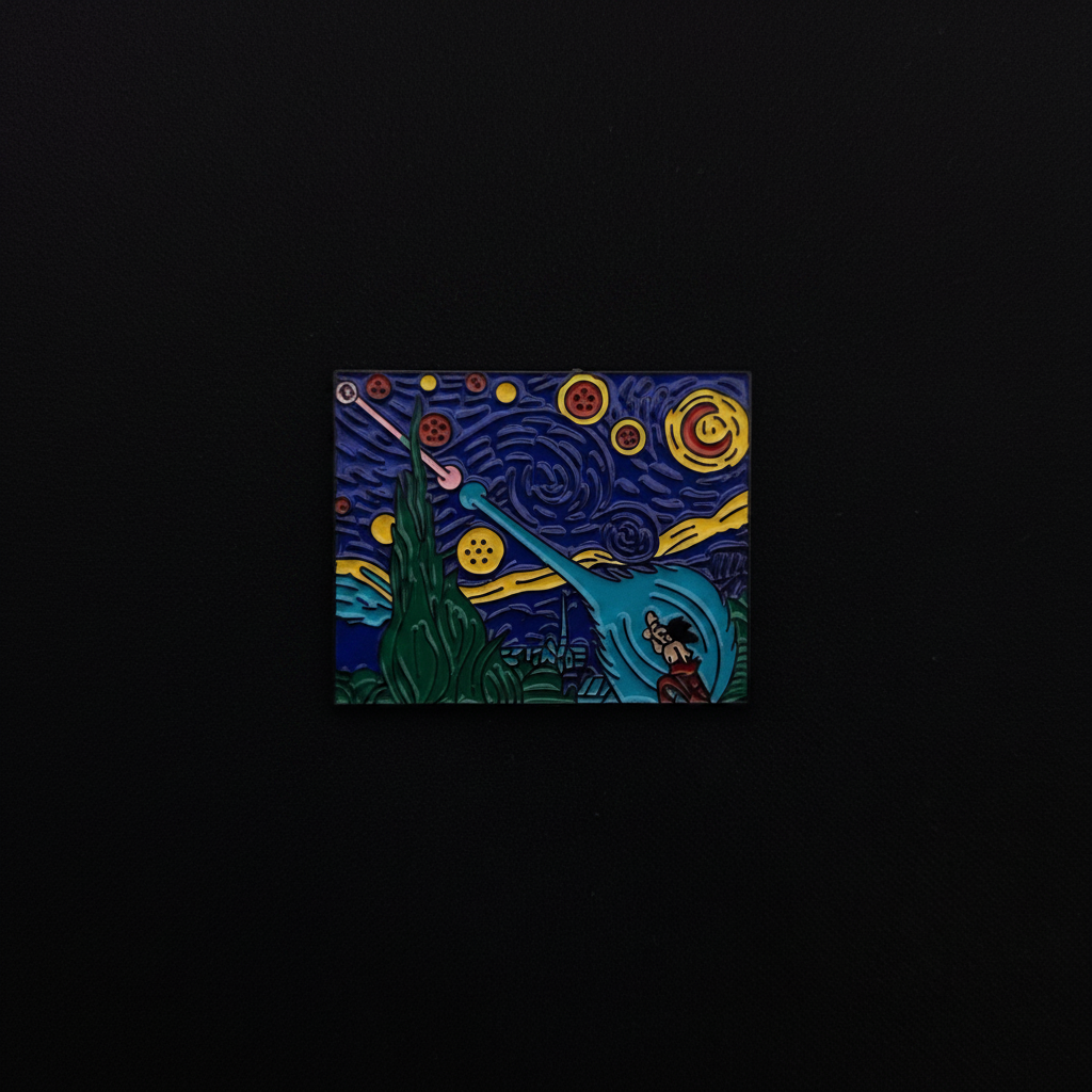 Dragon Ball Starry Night Pin