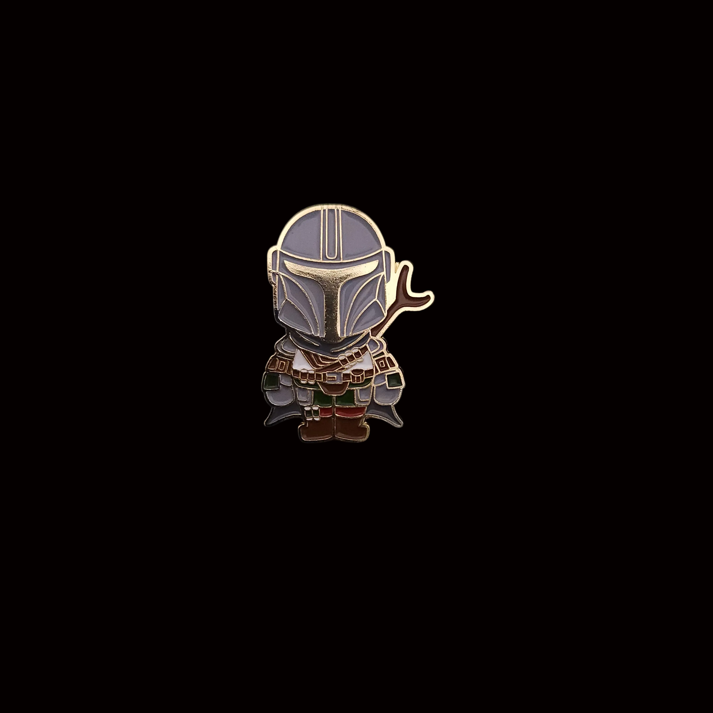 Star Wars Cute Mando Pin