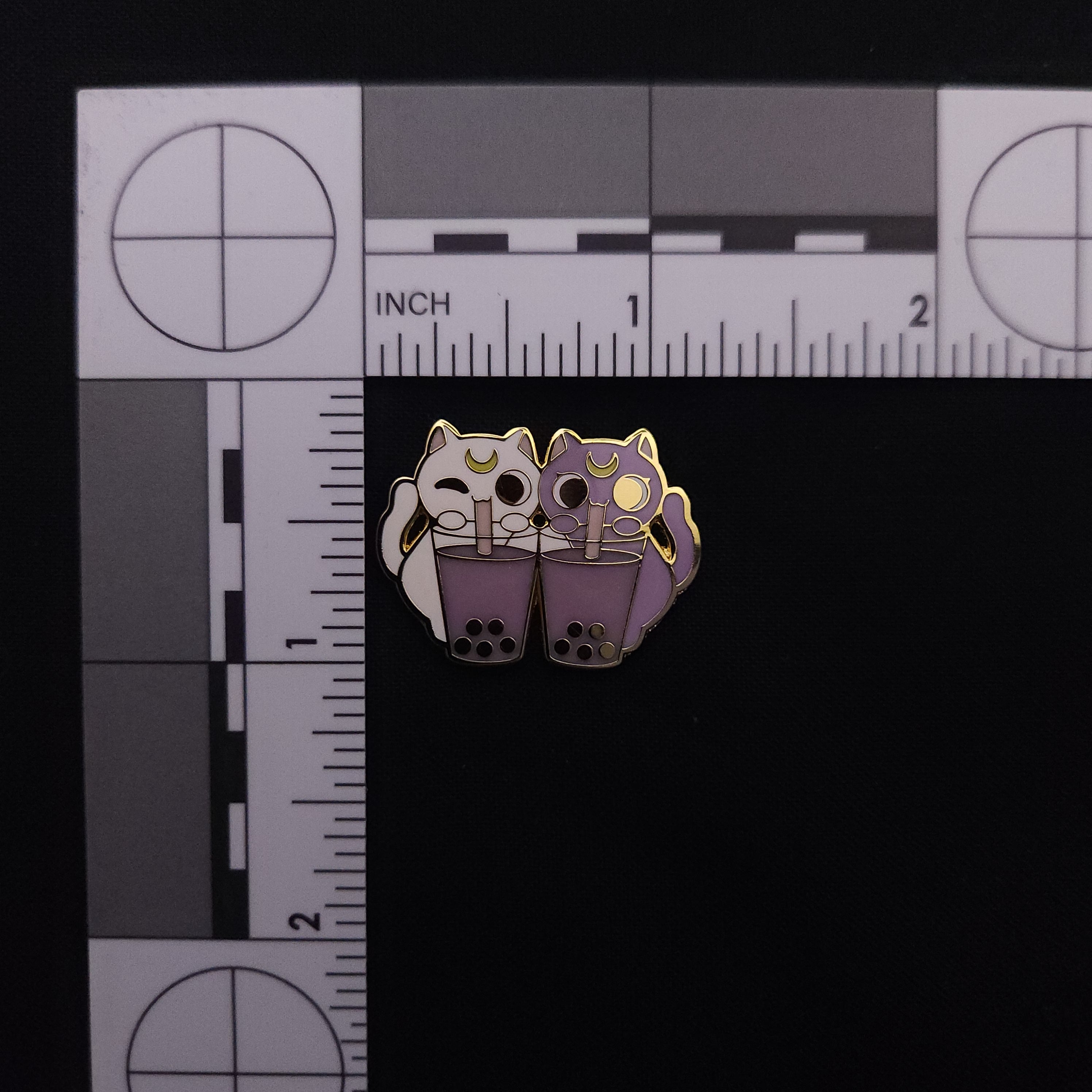 Sailor Moon Luna and Artemis Pin