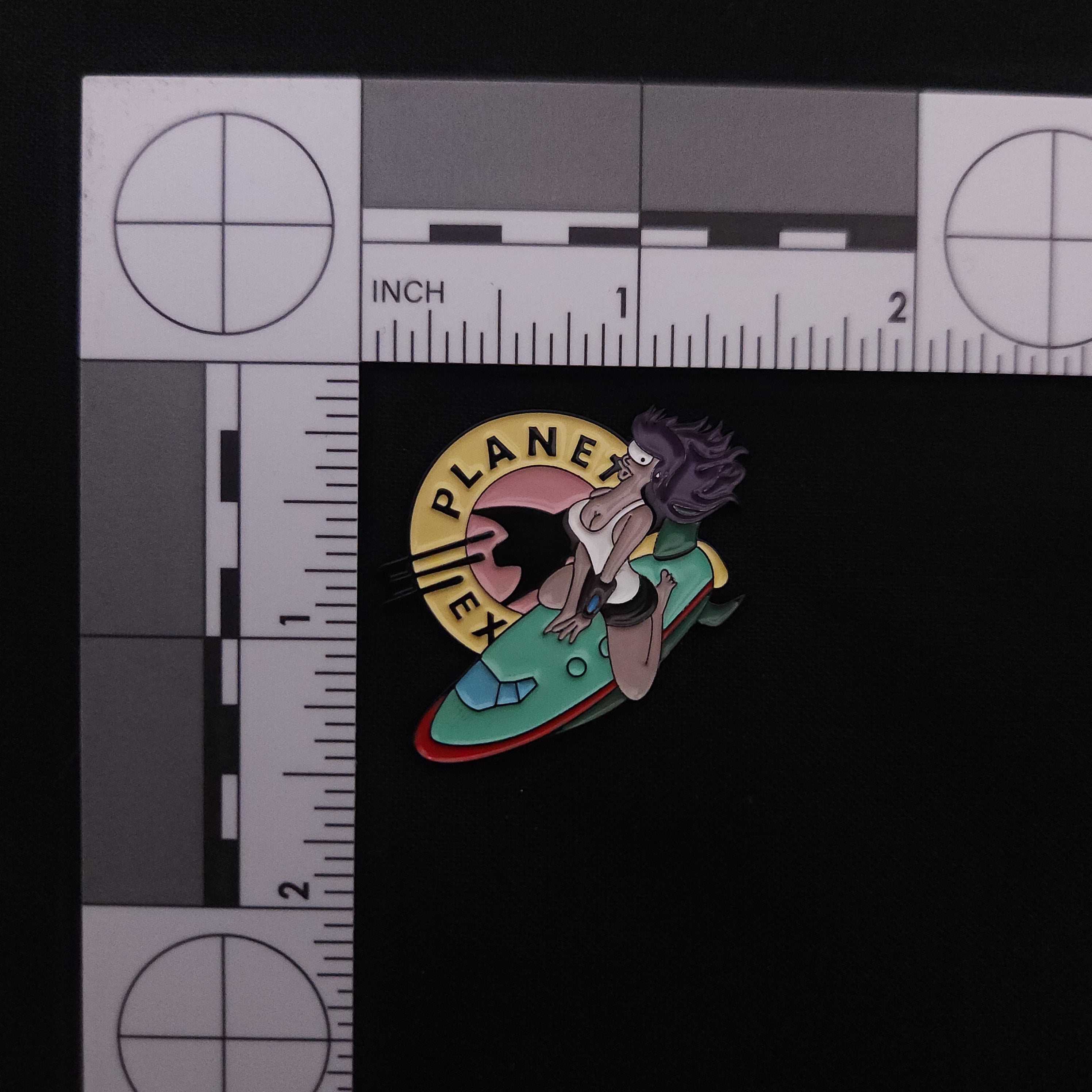 Futurama Leela Planet Express Pinup Pin