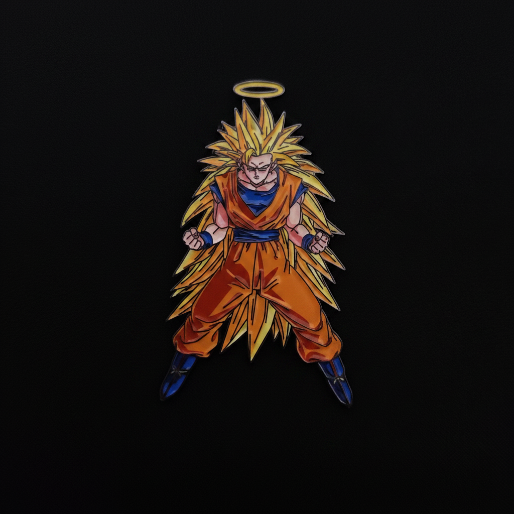 Dragon Ball SSJ 3 Goku Pin