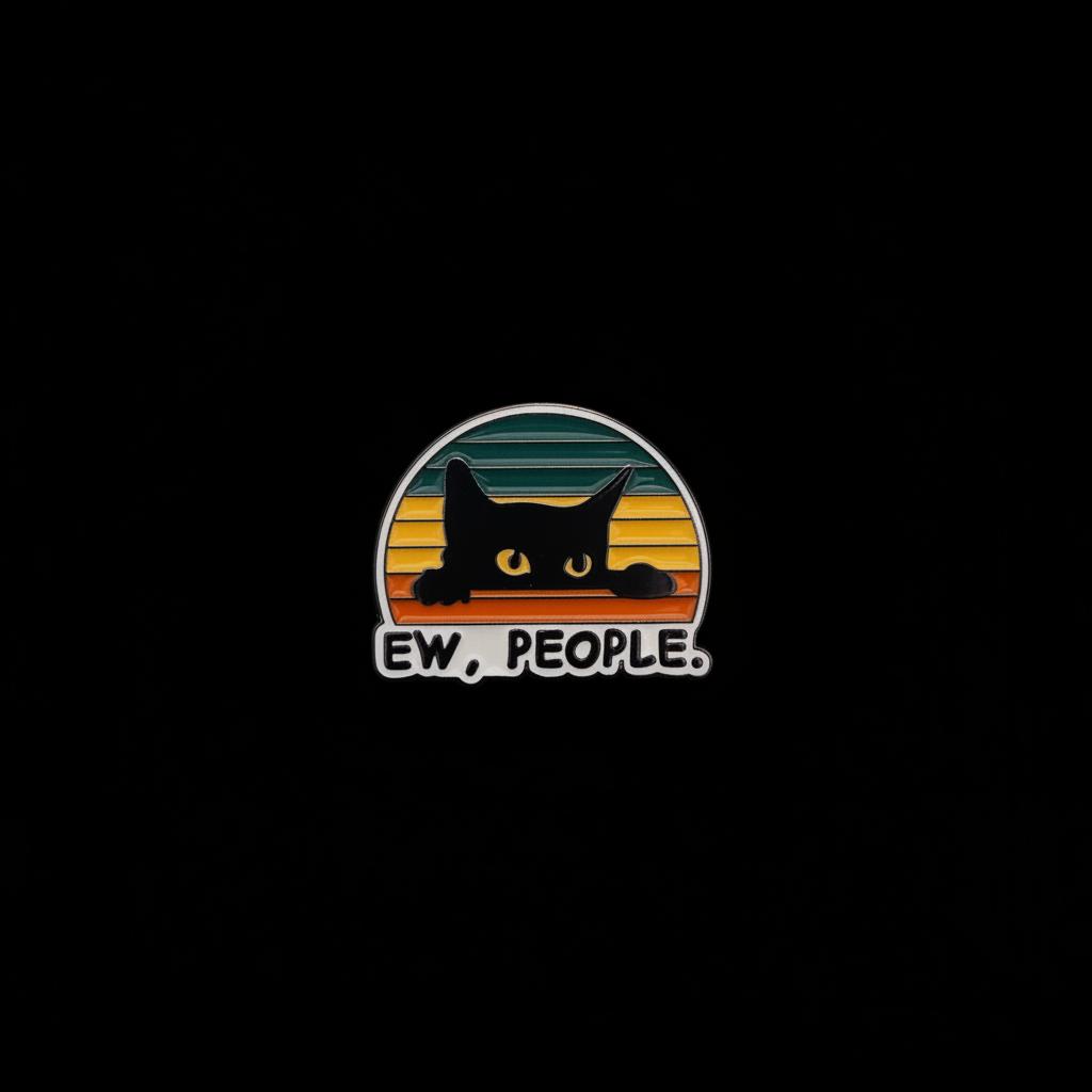 Cats Ew People Pin
