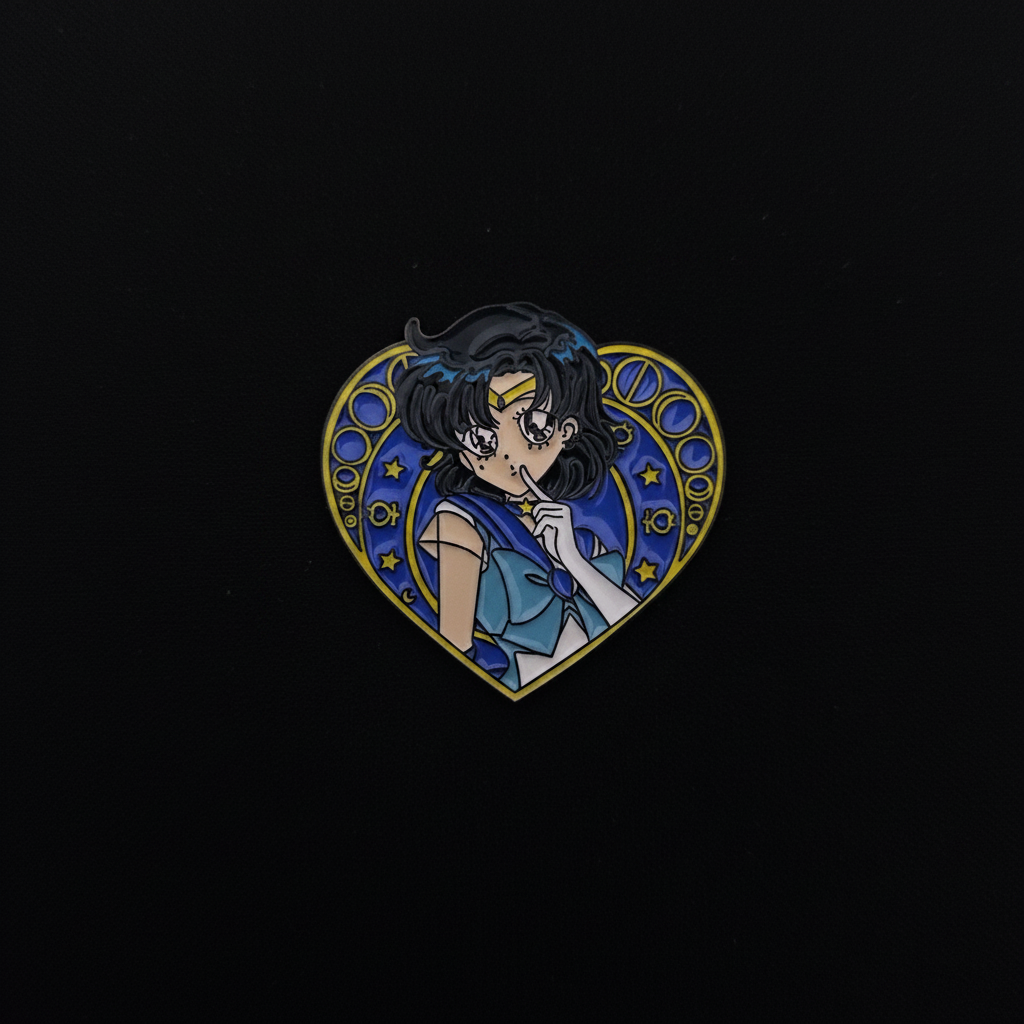 Sailor Moon Heart Pins