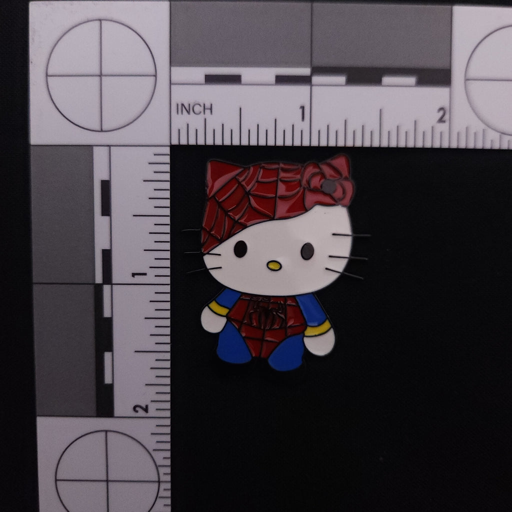 Hello Kitty Spider-Man Crossover Pin