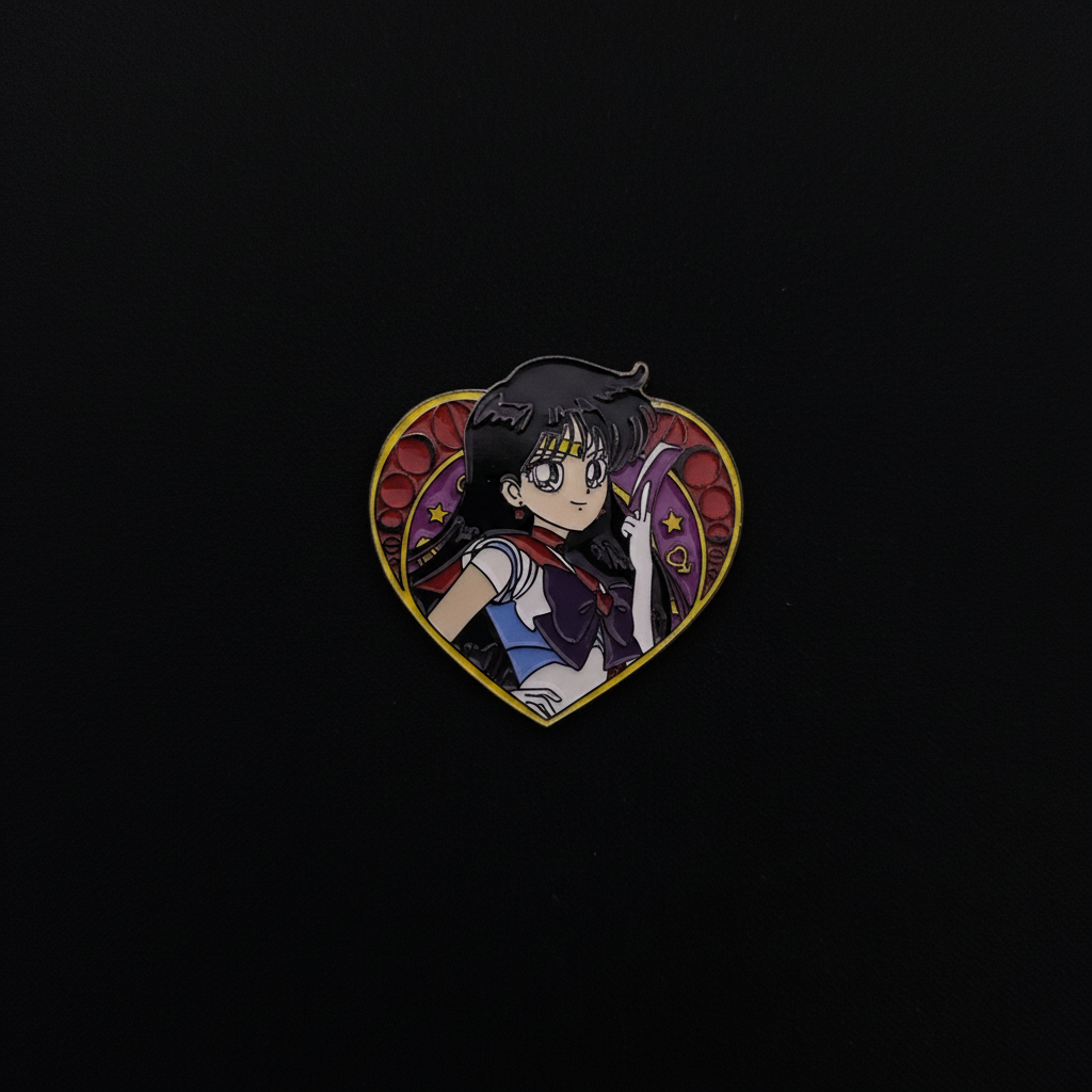 Sailor Moon Heart Pins