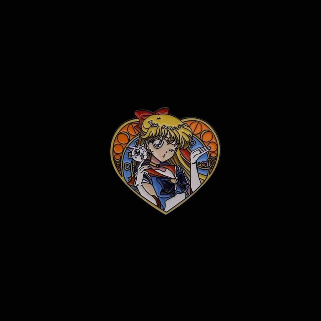 Sailor Moon Heart Pins