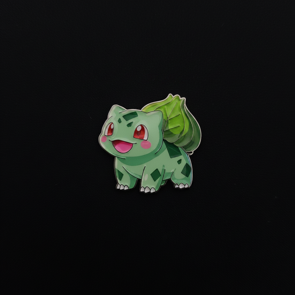 Pokemon Chibi Bulbasuar Pin