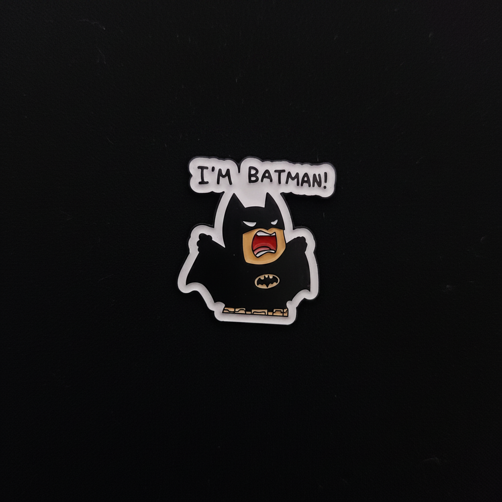 DC Comics “I'M BATMAN” Pin